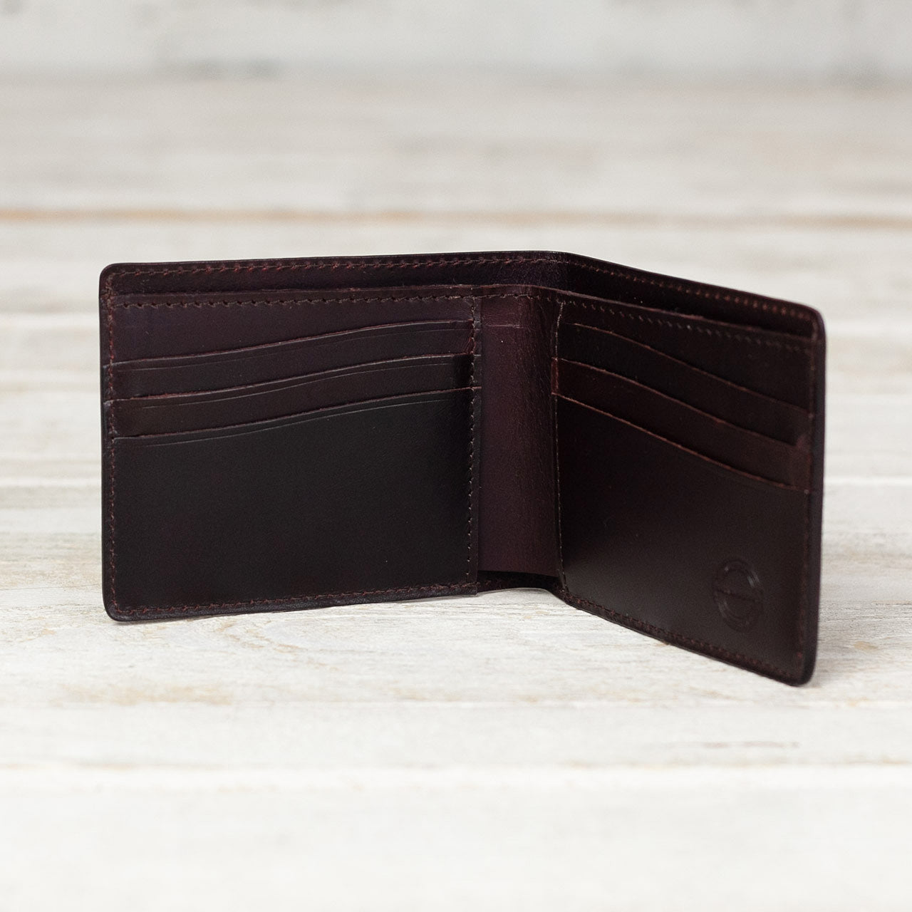 Longshore Geldbeutel Shinki Shell Cordovan Bordeaux