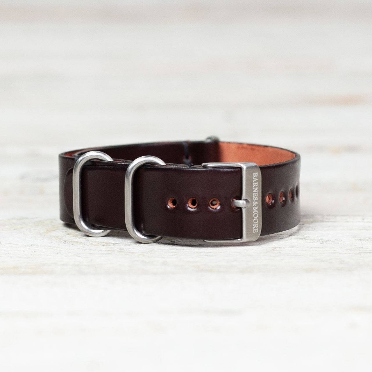 Nato Uhrenarmband Cordovan Bordeaux