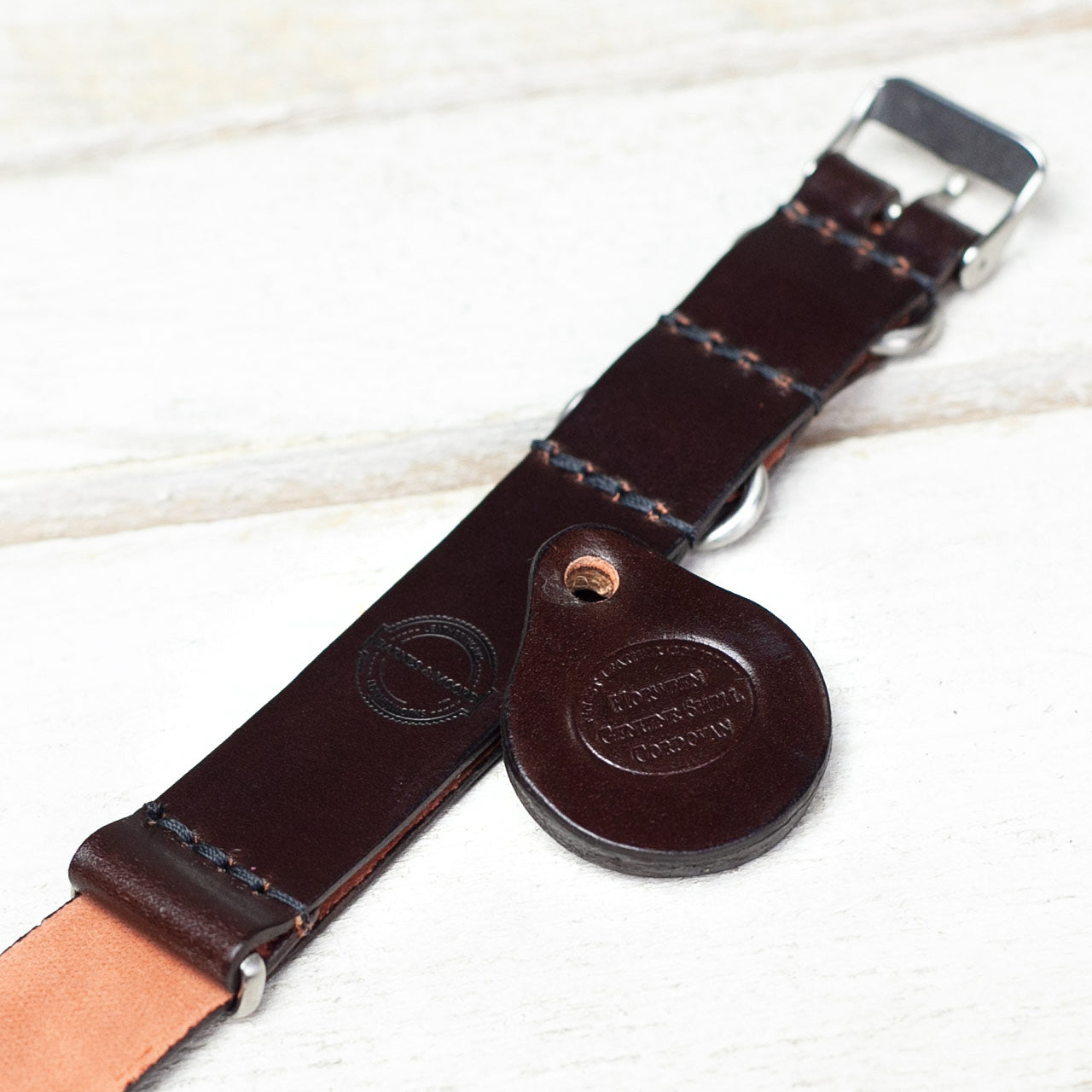Nato Uhrenarmband Cordovan Bordeaux