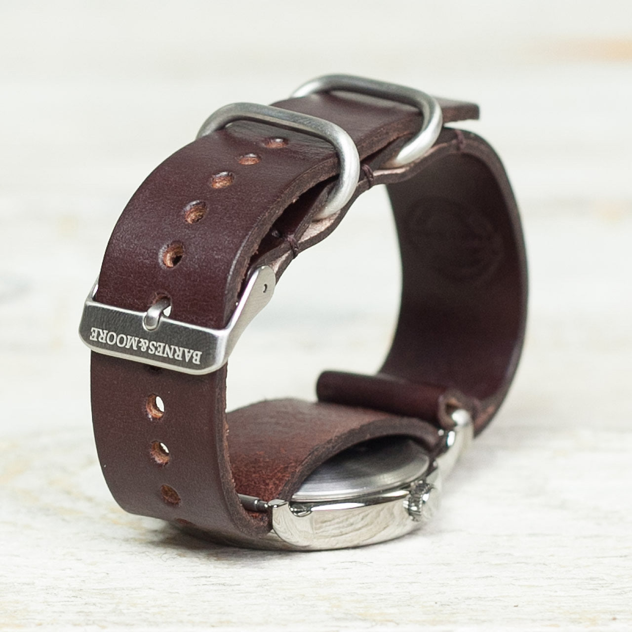 Nato Watch Strap Uhrenarmband Dunkelbraun
