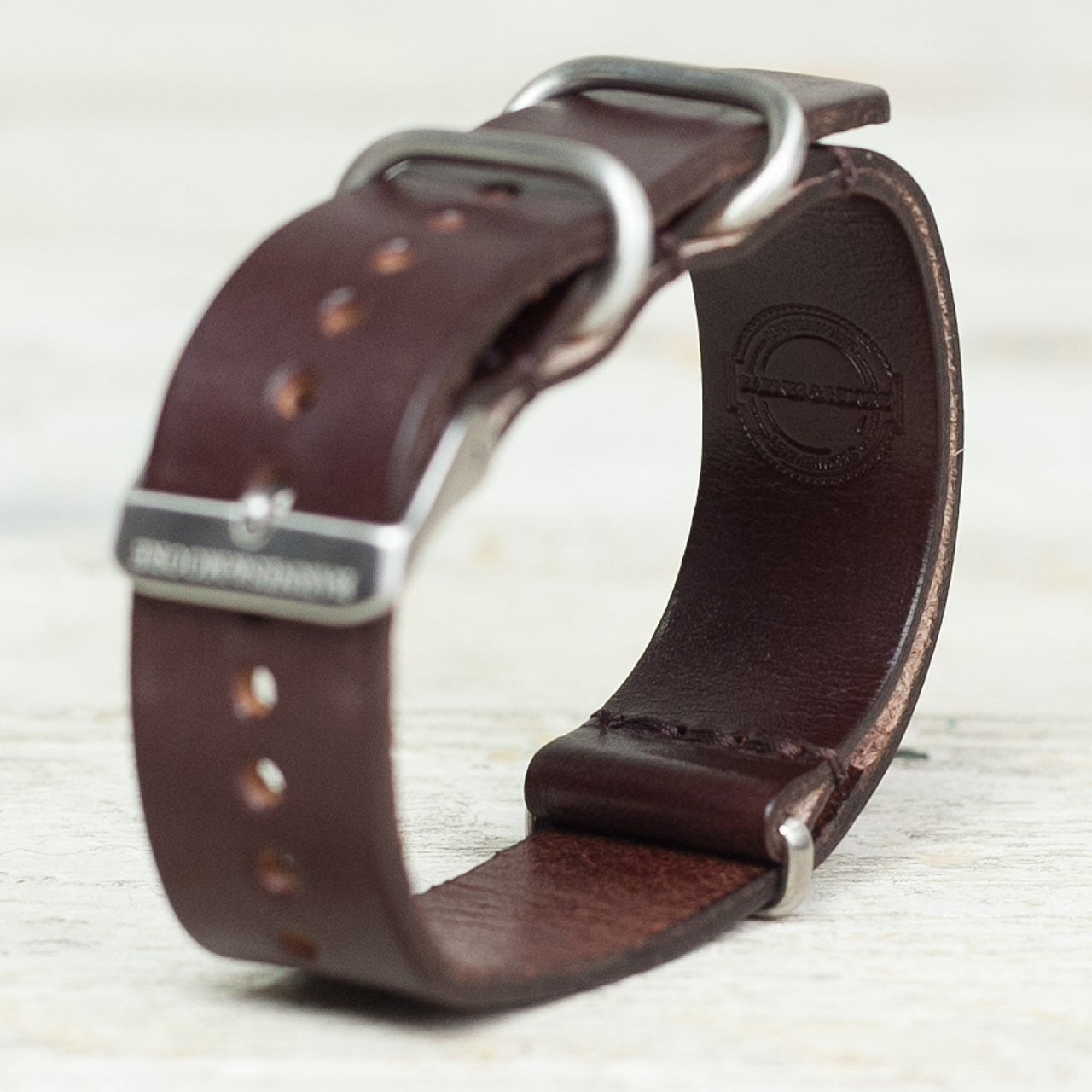Nato Watch Strap Uhrenarmband Dunkelbraun