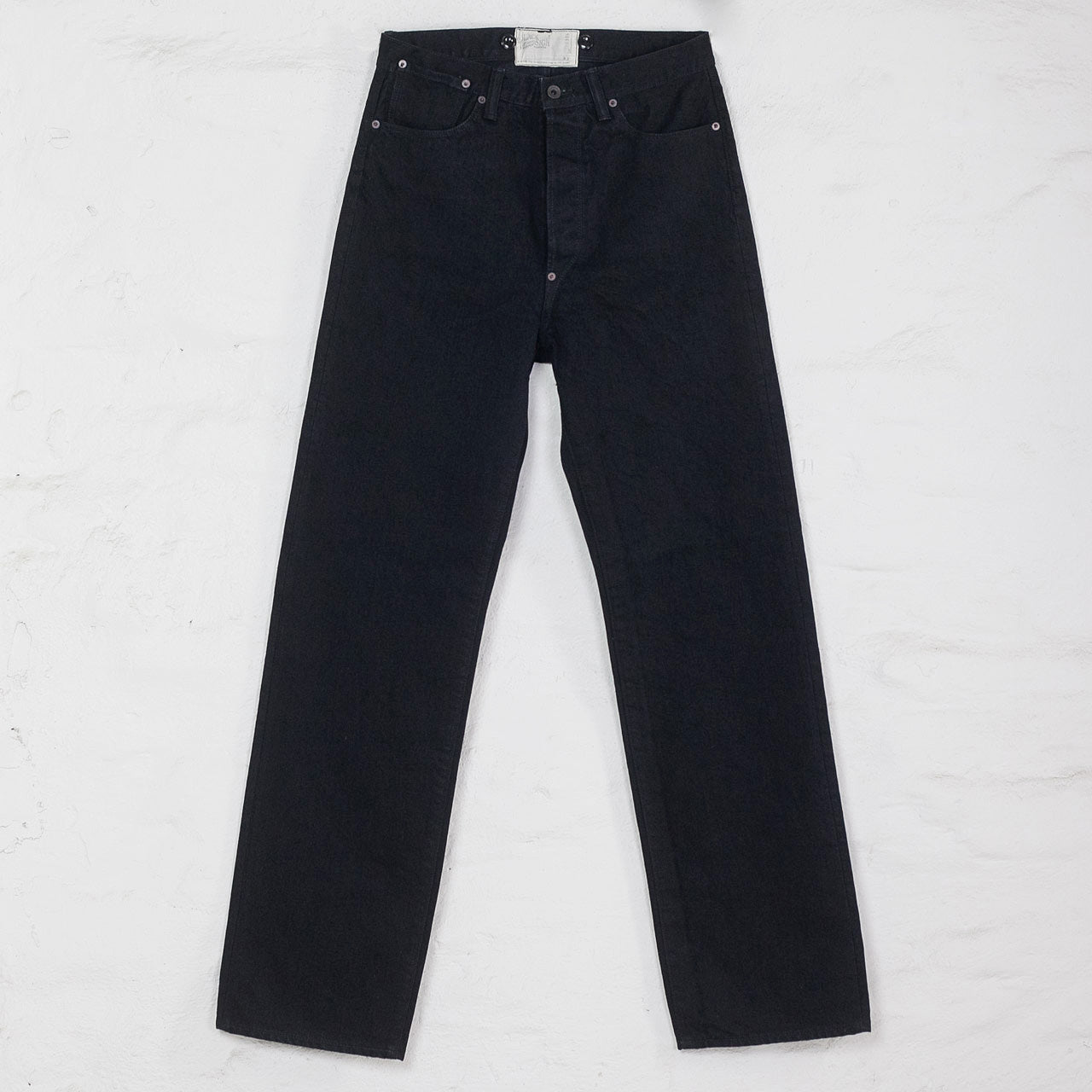 15oz Black Denim Vocalion