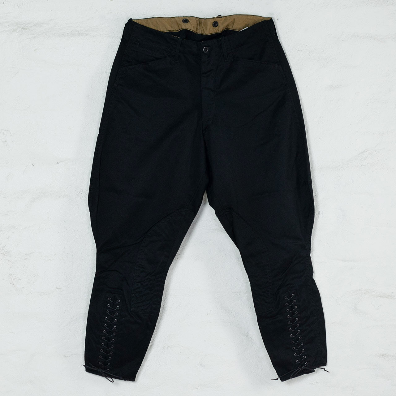 BLACK SIGN Black Chino Breeches