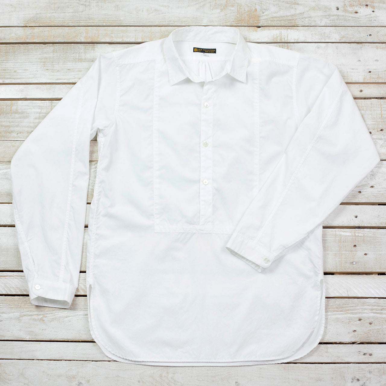 Cotton Broad Homestead Shirt Weiß