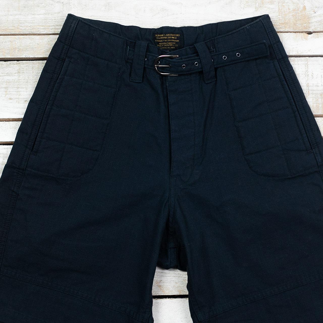 Side Padded Athletic Shorts Schwarz