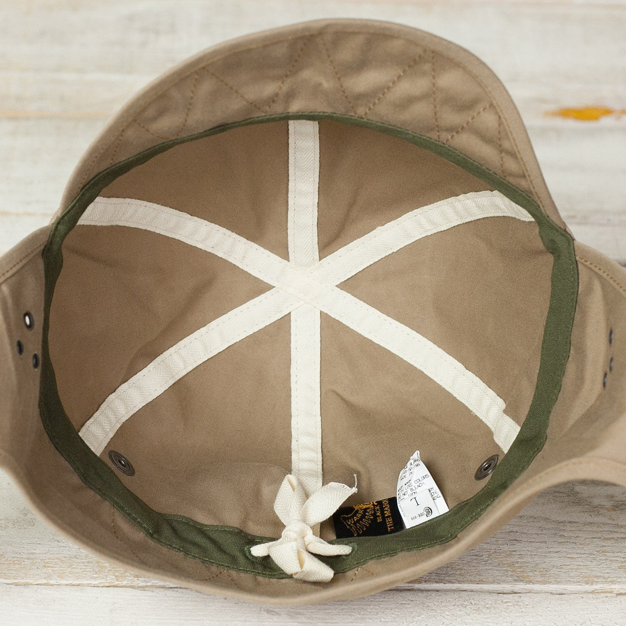 Paraffin Weather Aviator Cap Beige