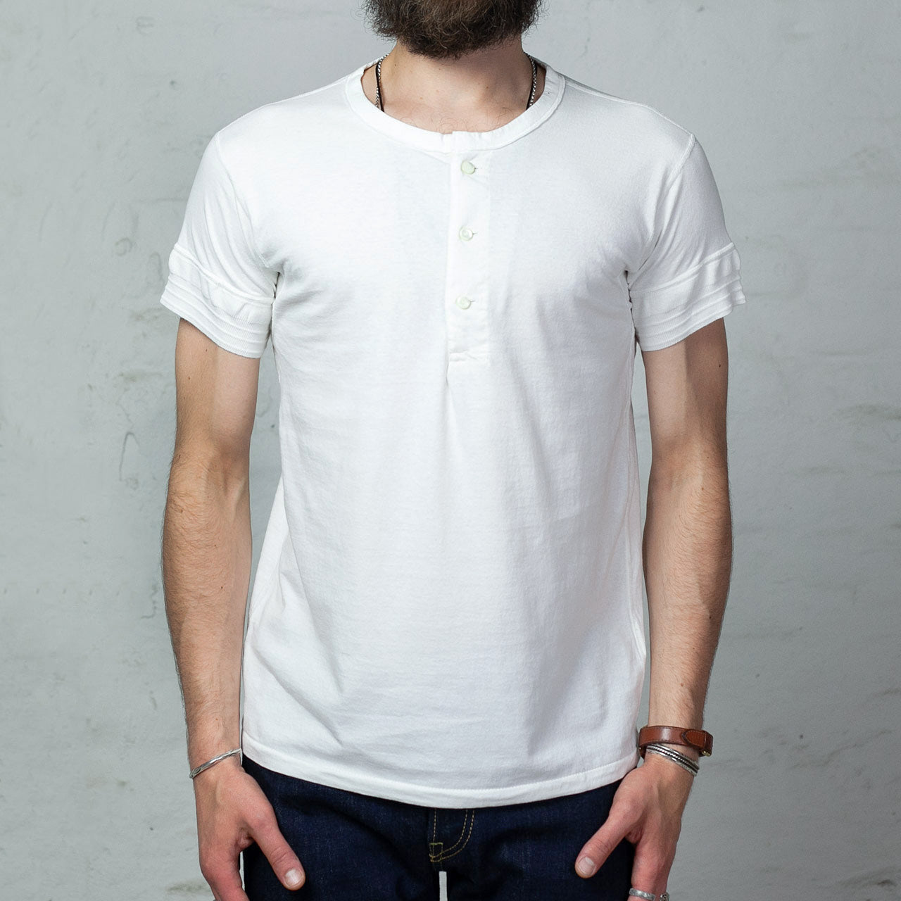 Short Sleeve Amish Underwear Weiß