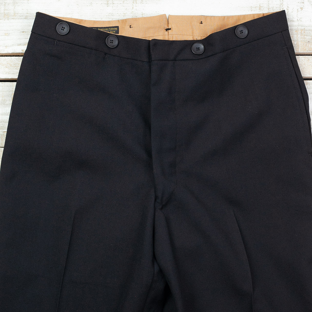 Army Serge Butler Pants Schwarz