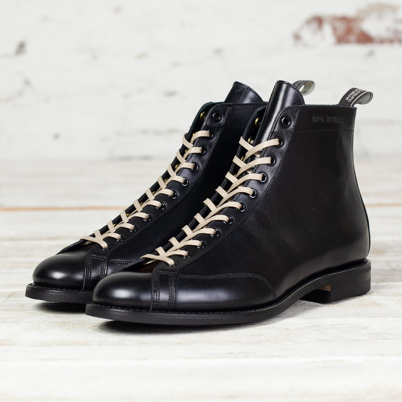 "The Henry" Boot Kalbsleder Schwarz