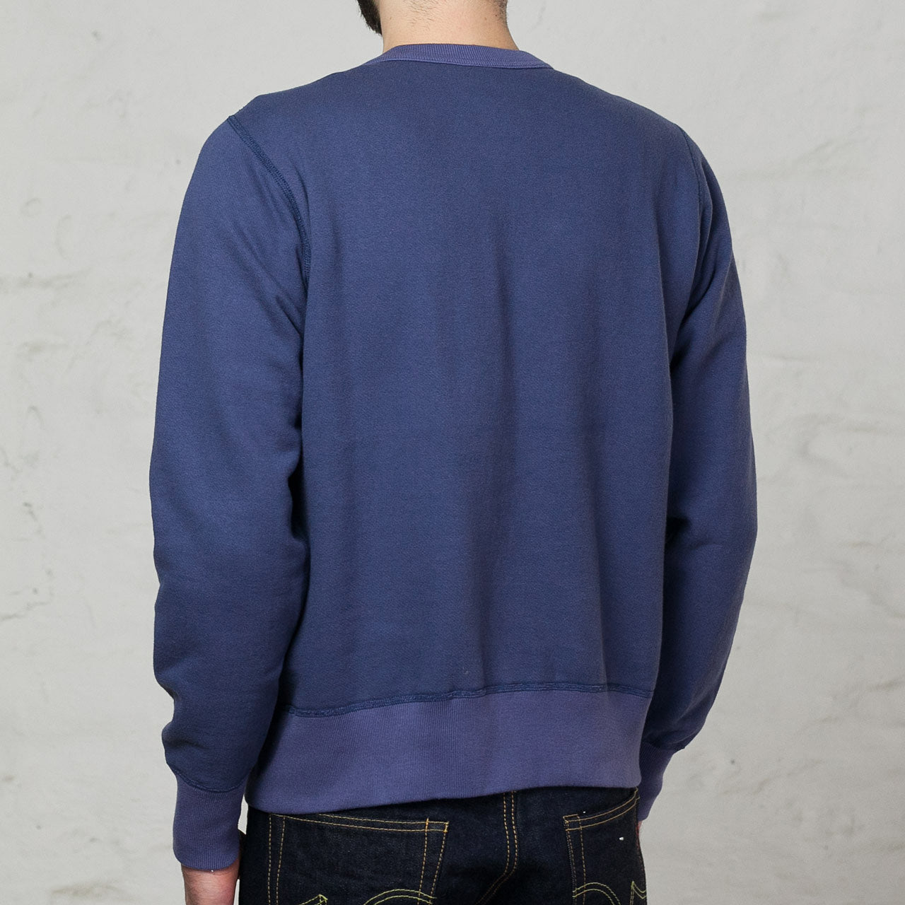 BR65622 Set-In Crew Sweat Navy