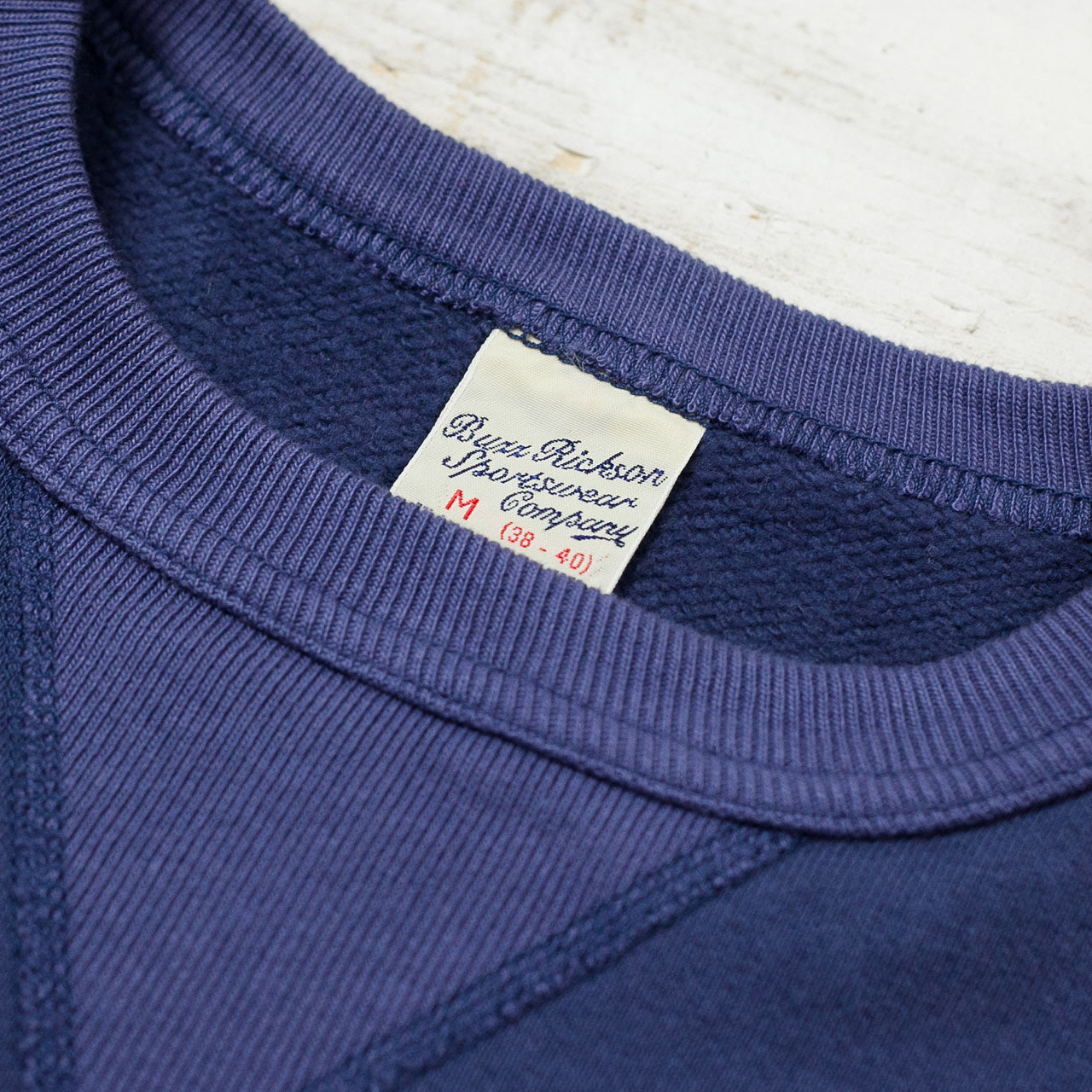 BR65622 Set-In Crew Sweat Navy