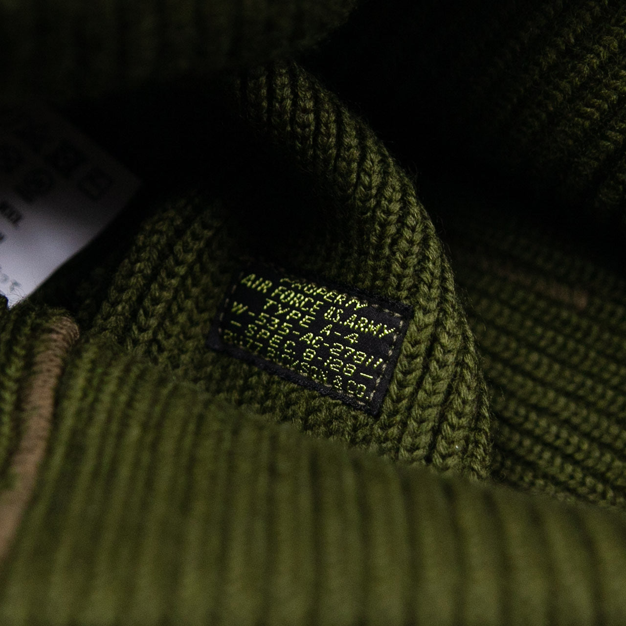 BR02241 A-4 Mechanic Cap Oliv