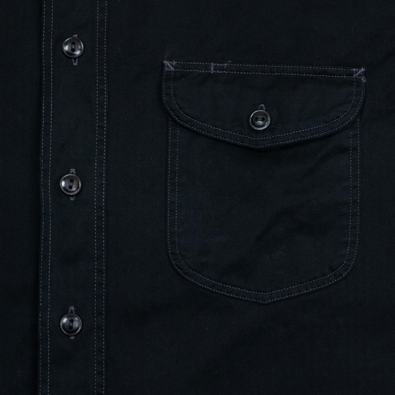 BR29174 HBT Work Shirt Schwarz