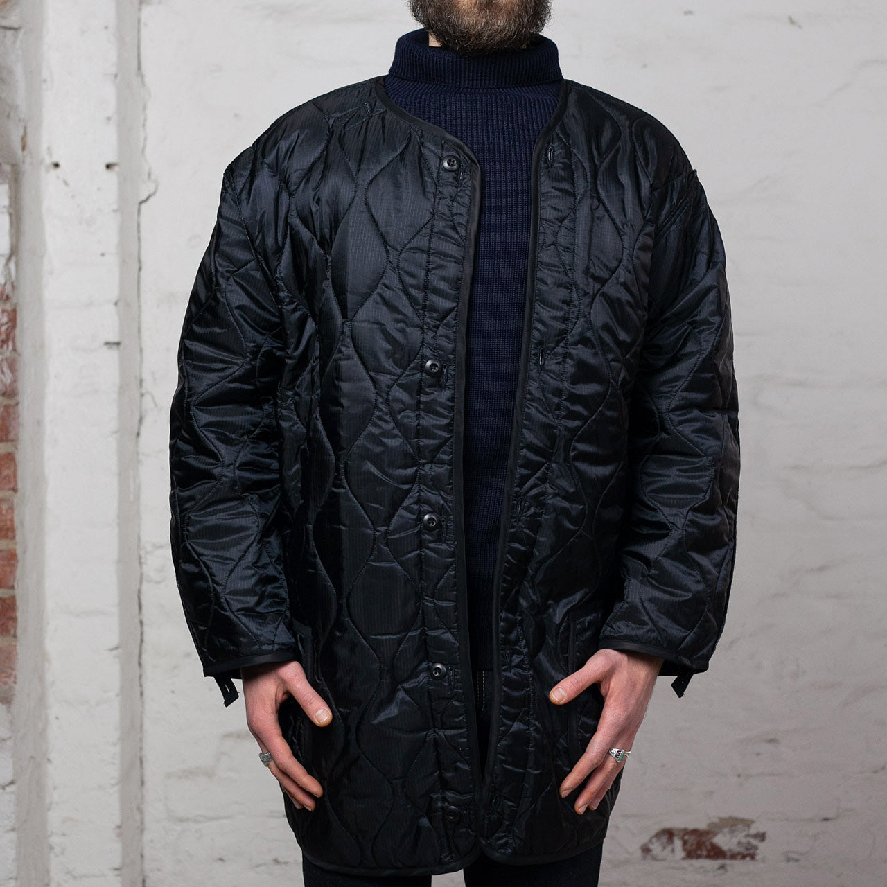 William Gibson Liner, Extreme Cold Weather, Parka Schwarz