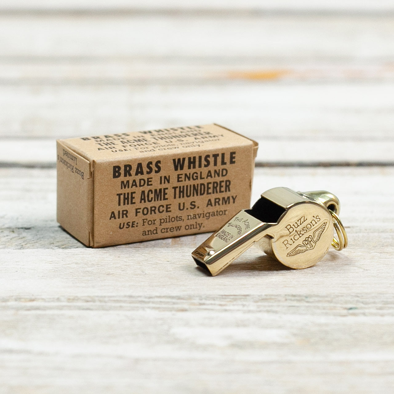 BR02763 Brass Whistle