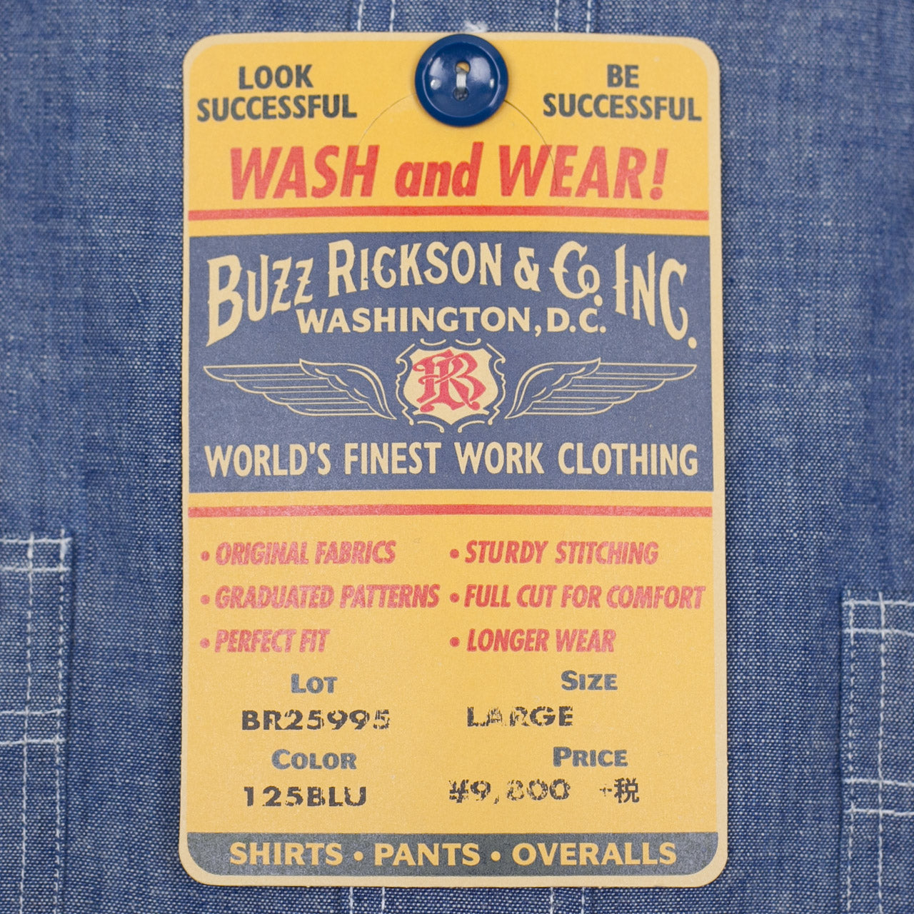 BR25995 Chambray Work Shirt