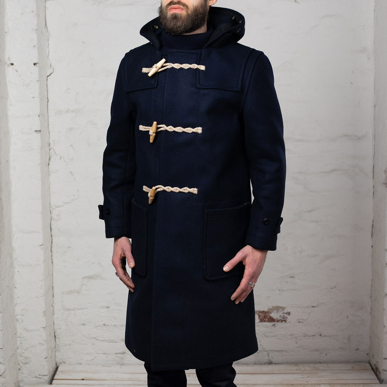 BR15164 Duffel Coat Navy