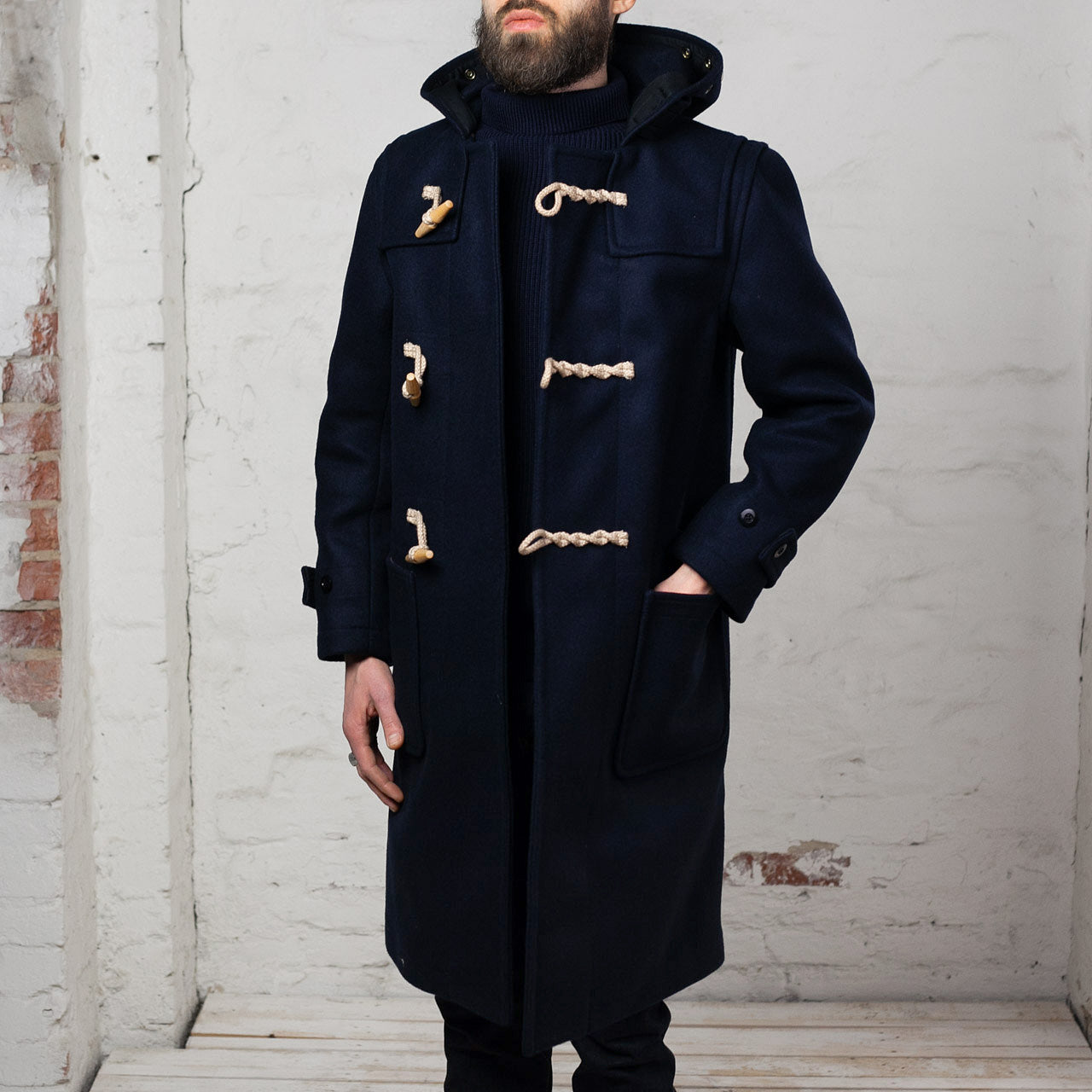 BR15164 Duffel Coat Navy