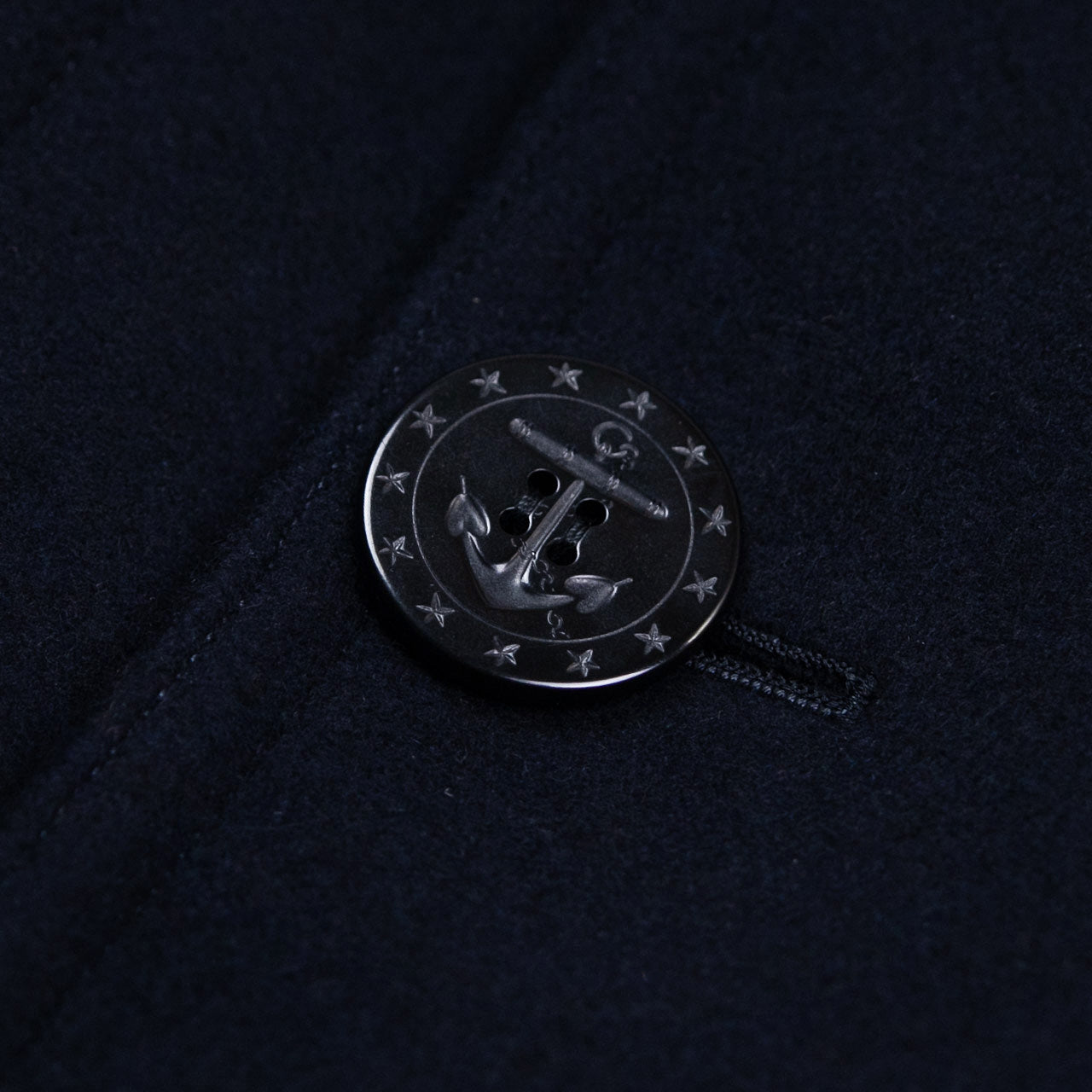 BR14146 US Navy Pea-Coat Long Navy