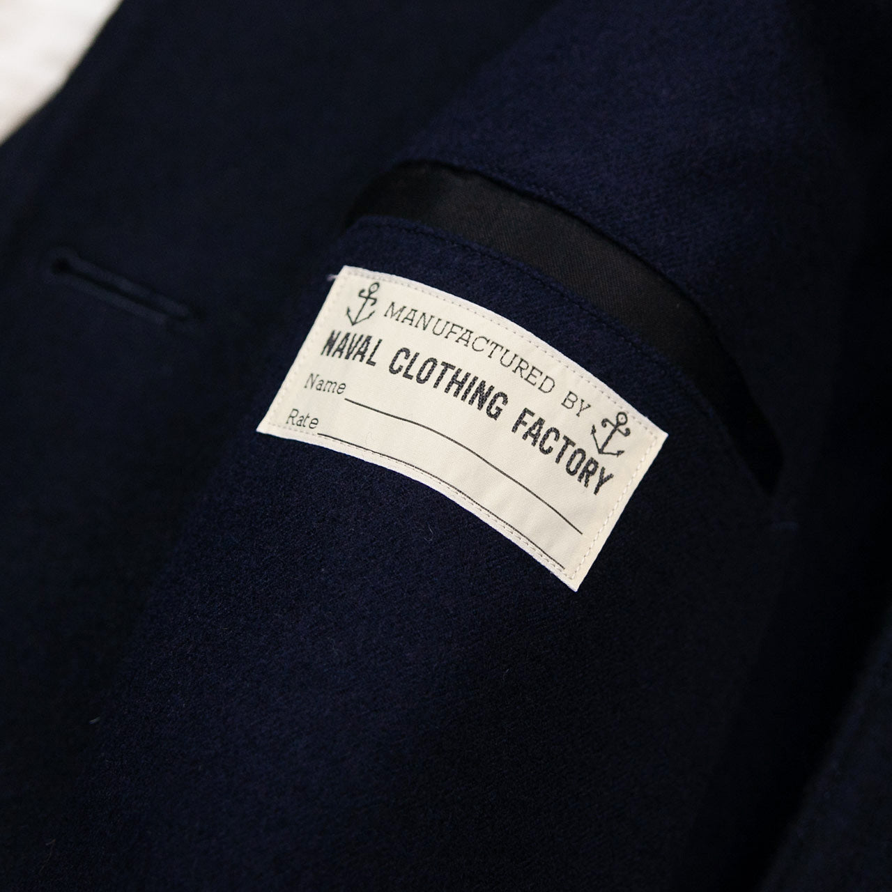 BR14146 US Navy Pea-Coat Long Navy