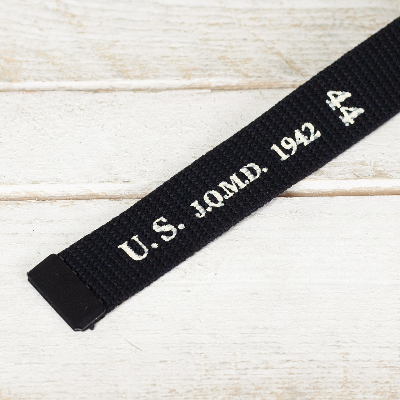 William Gibson Belt, Web, Waist, EM M-1937 Black