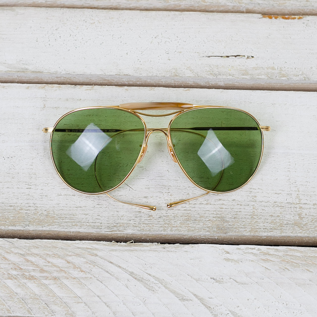 Aviator Flying Sonnenbrille Gold