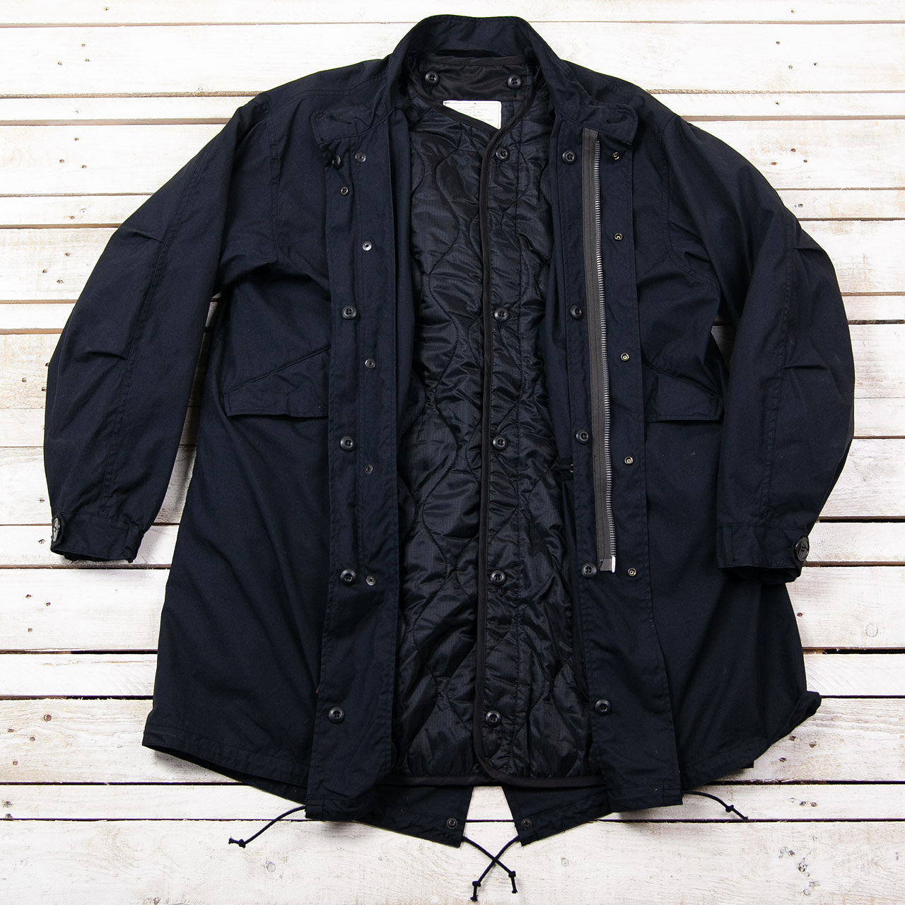 William Gibson Liner, Extreme Cold Weather, Parka Schwarz