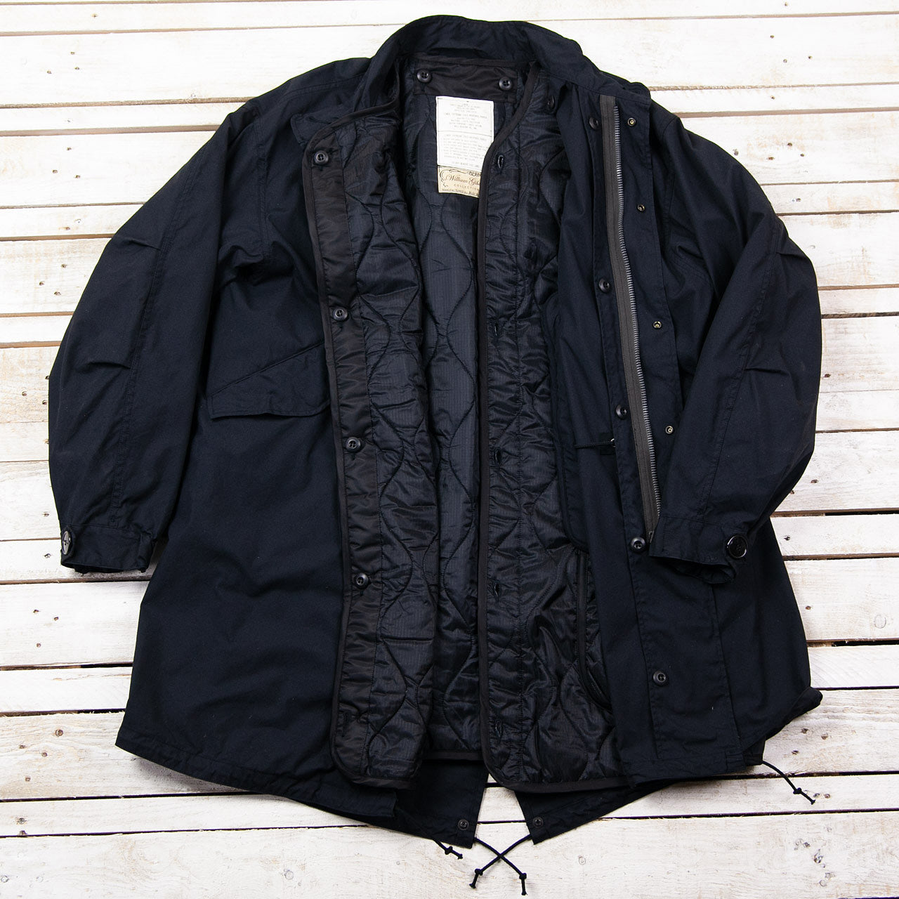 William Gibson Liner, Extreme Cold Weather, Parka Schwarz