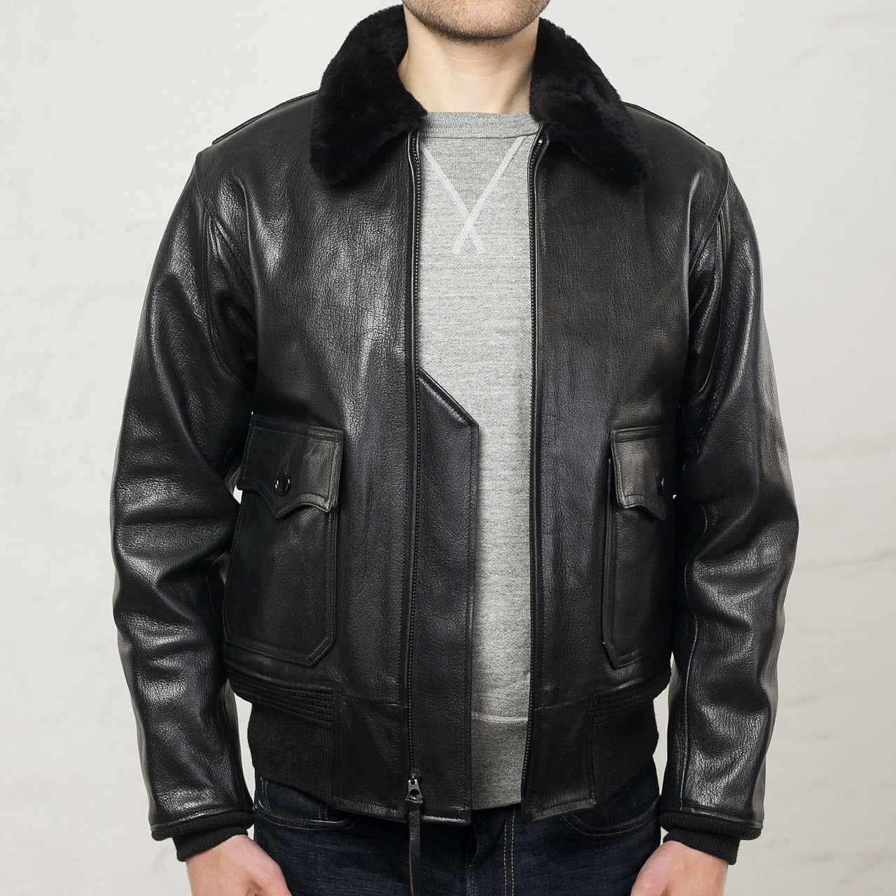 William Gibson G-1 Jacket Schwarz