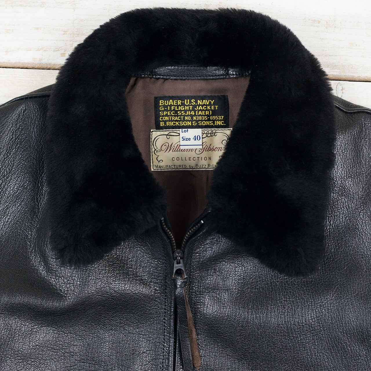 William Gibson G-1 Jacket Schwarz