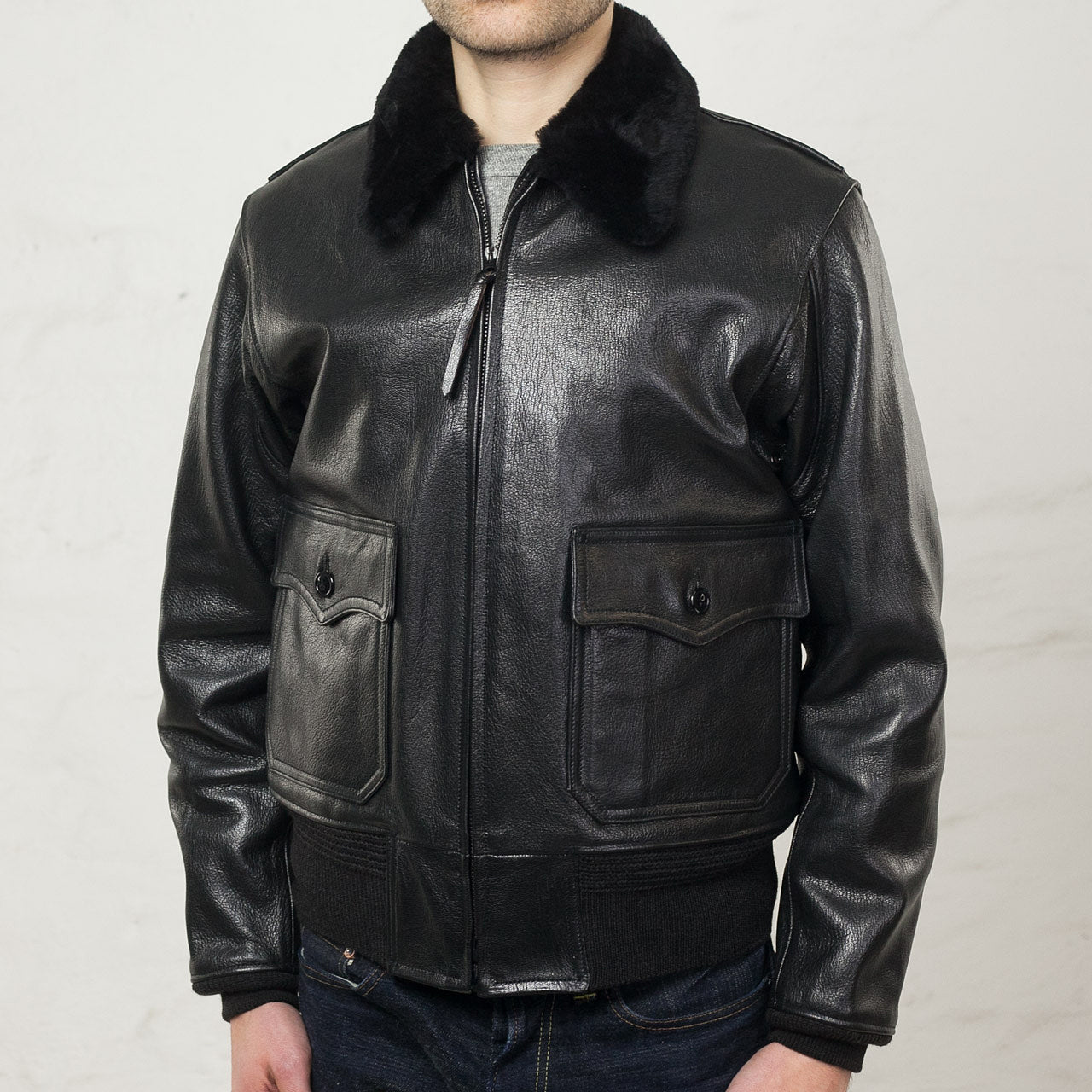William Gibson G-1 Jacket Schwarz