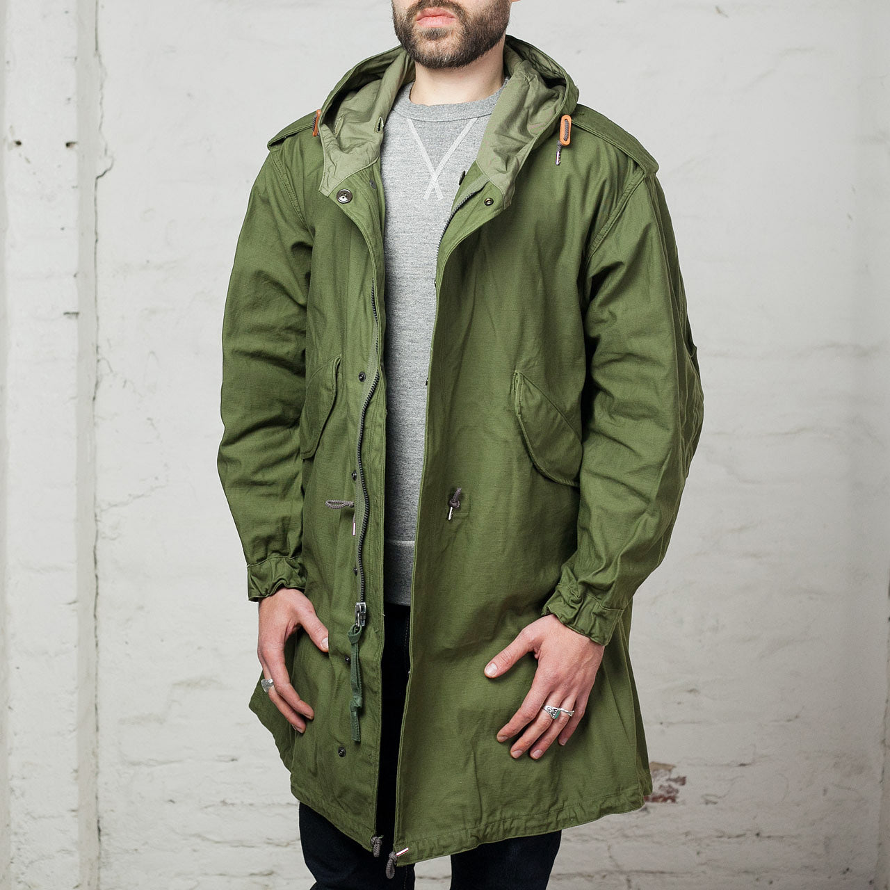 BR12266 M-51 Parka US Army Fishtail Oliv