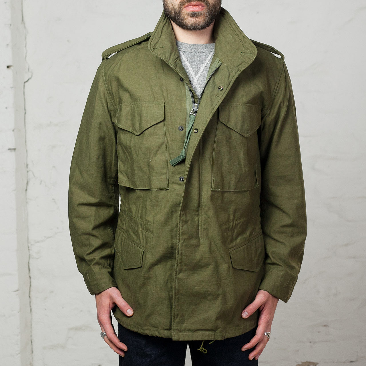 BR11702 M-65 Field Jacket Olive Drab