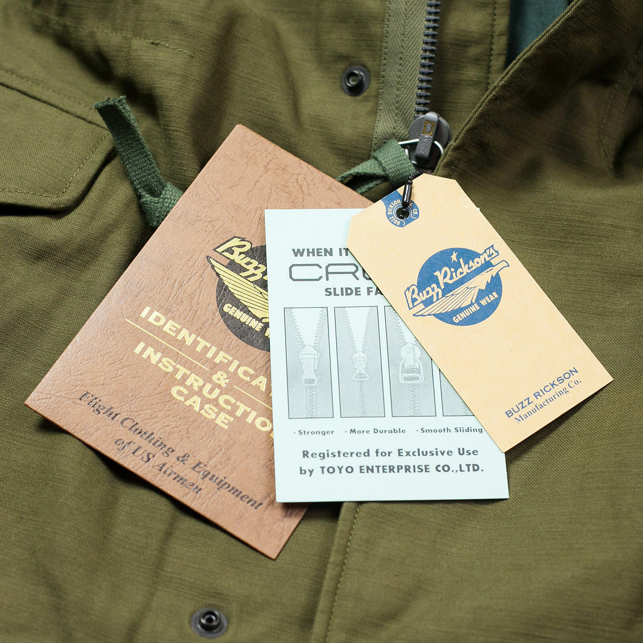 BR11702 M-65 Field Jacket Olive Drab