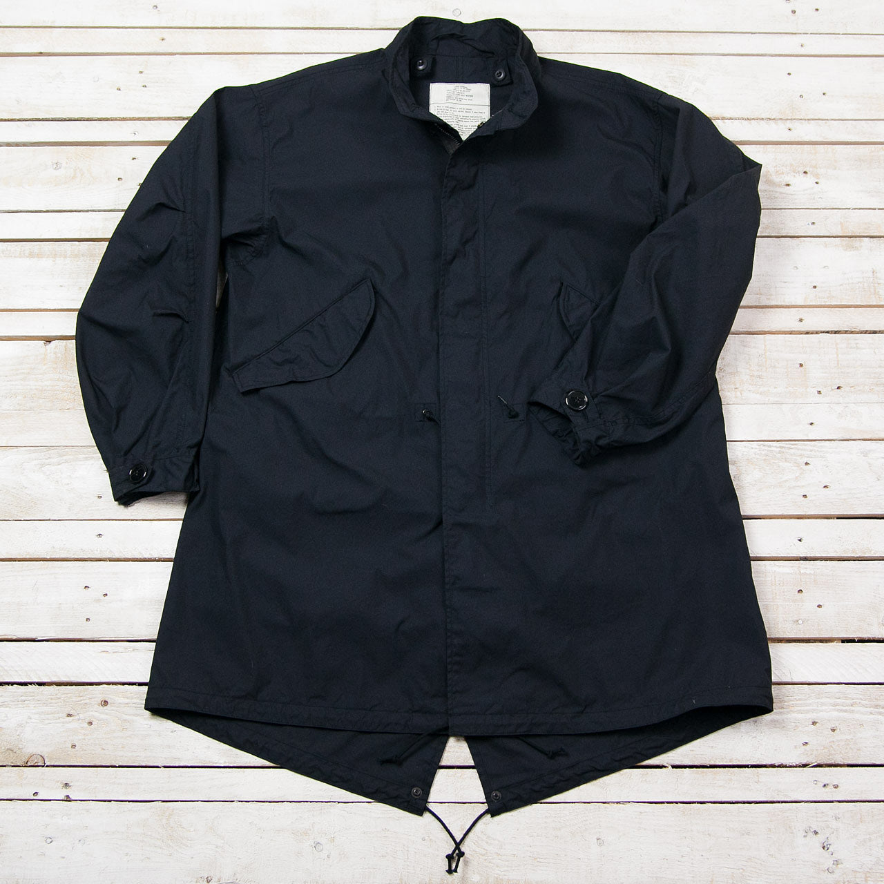William Gibson M-65 Parka (No Hood) Schwarz
