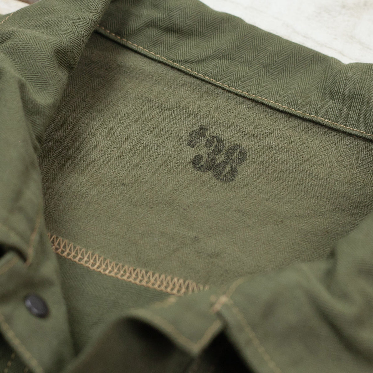 BR15123 USMC M-1944 HBT Utility Jacket