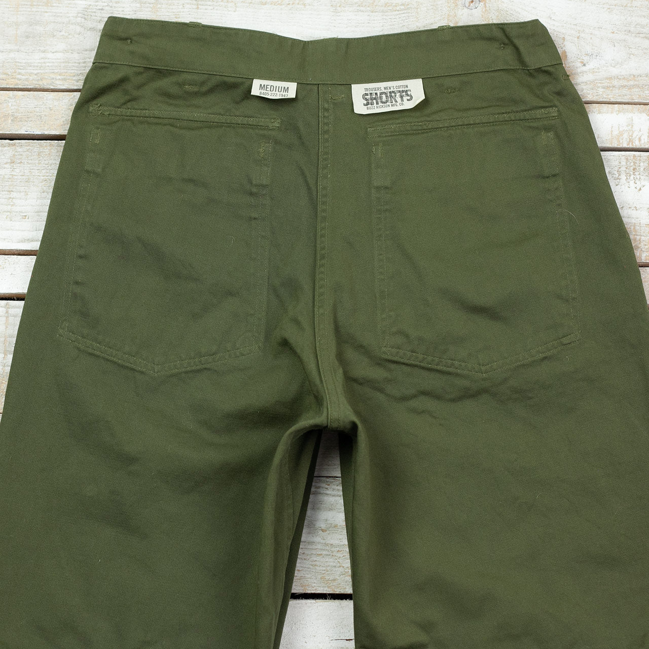 BR51735 OG-107 Fatigue Shorts Oliv