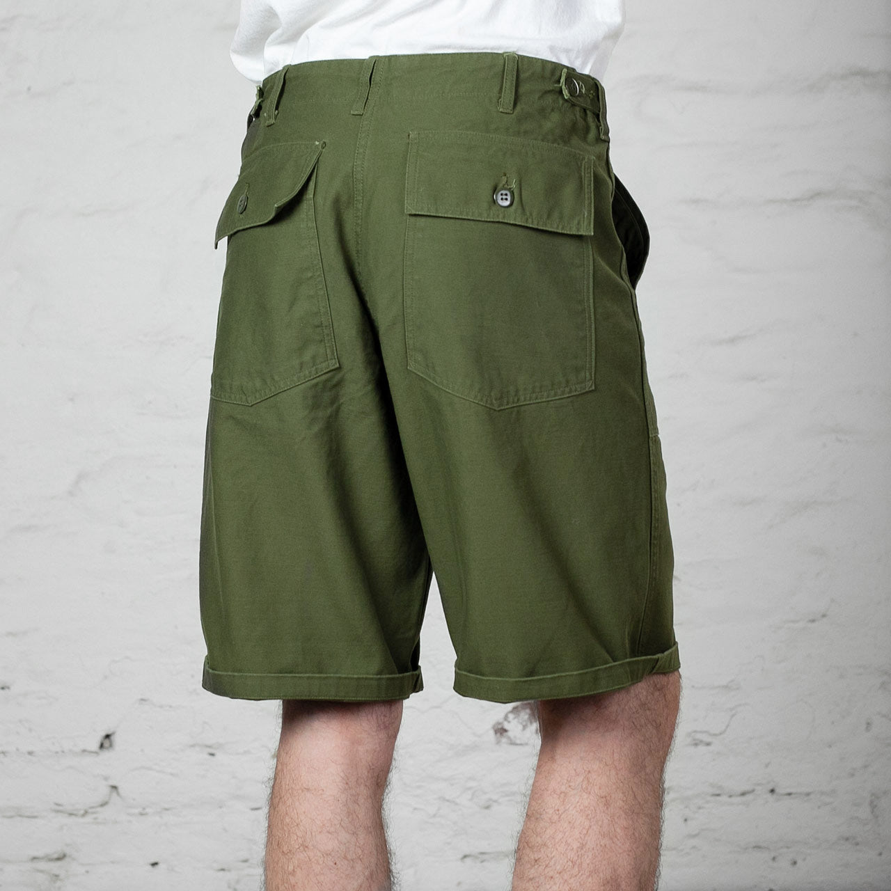 BR51735 OG-107 Fatigue Shorts Oliv