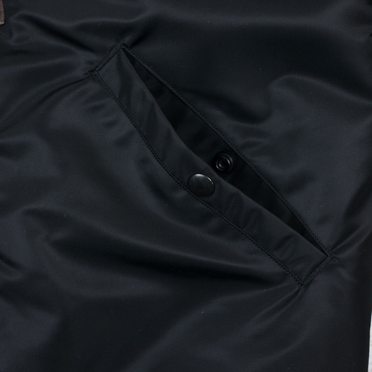 William Gibson MA-1 Jacket Slender Long Schwarz