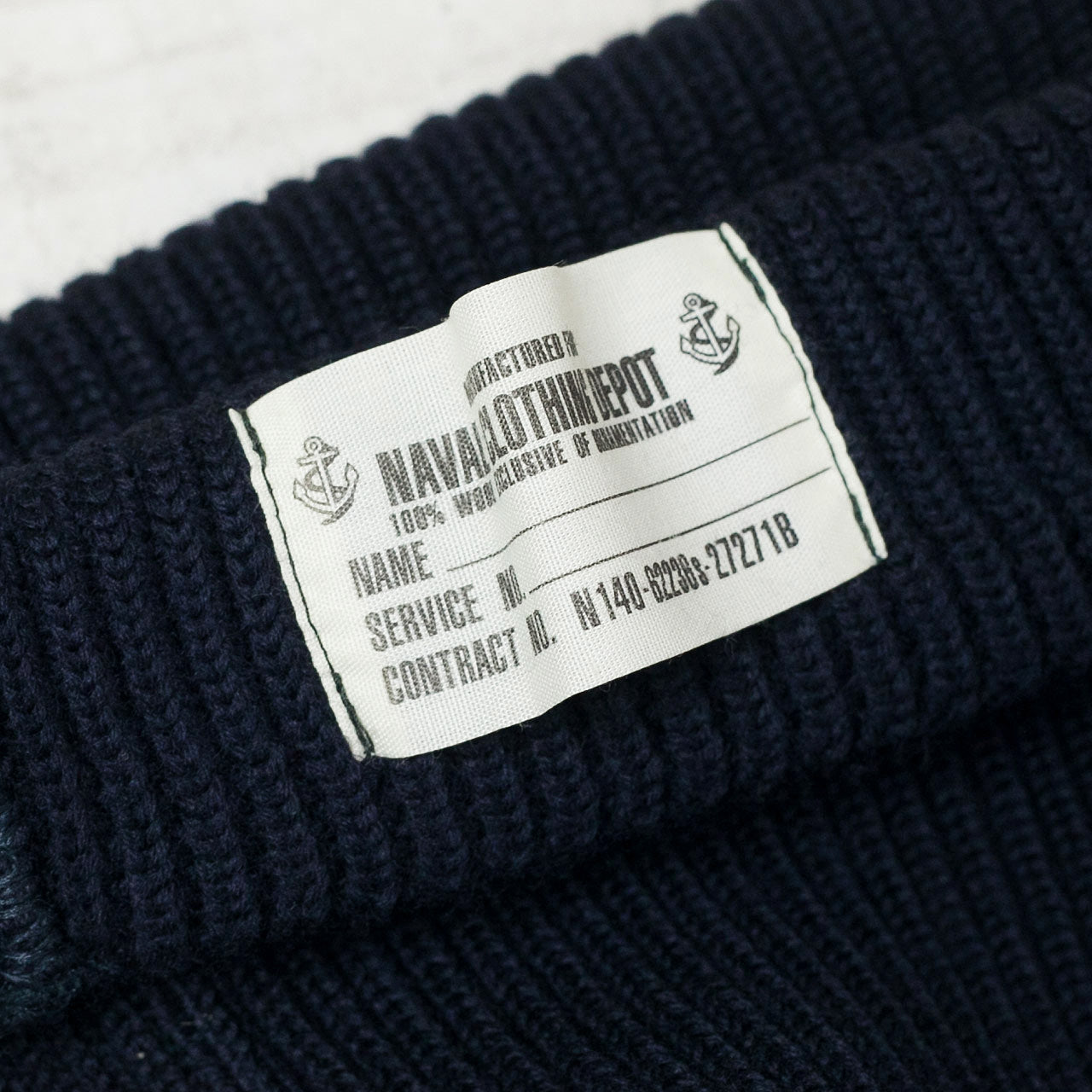 BR02243 USN Watch Cap Navy