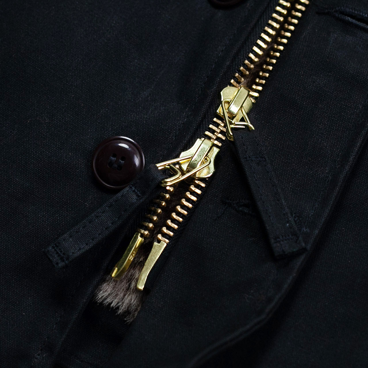 N-1 Deck Jacket Black Kodiak