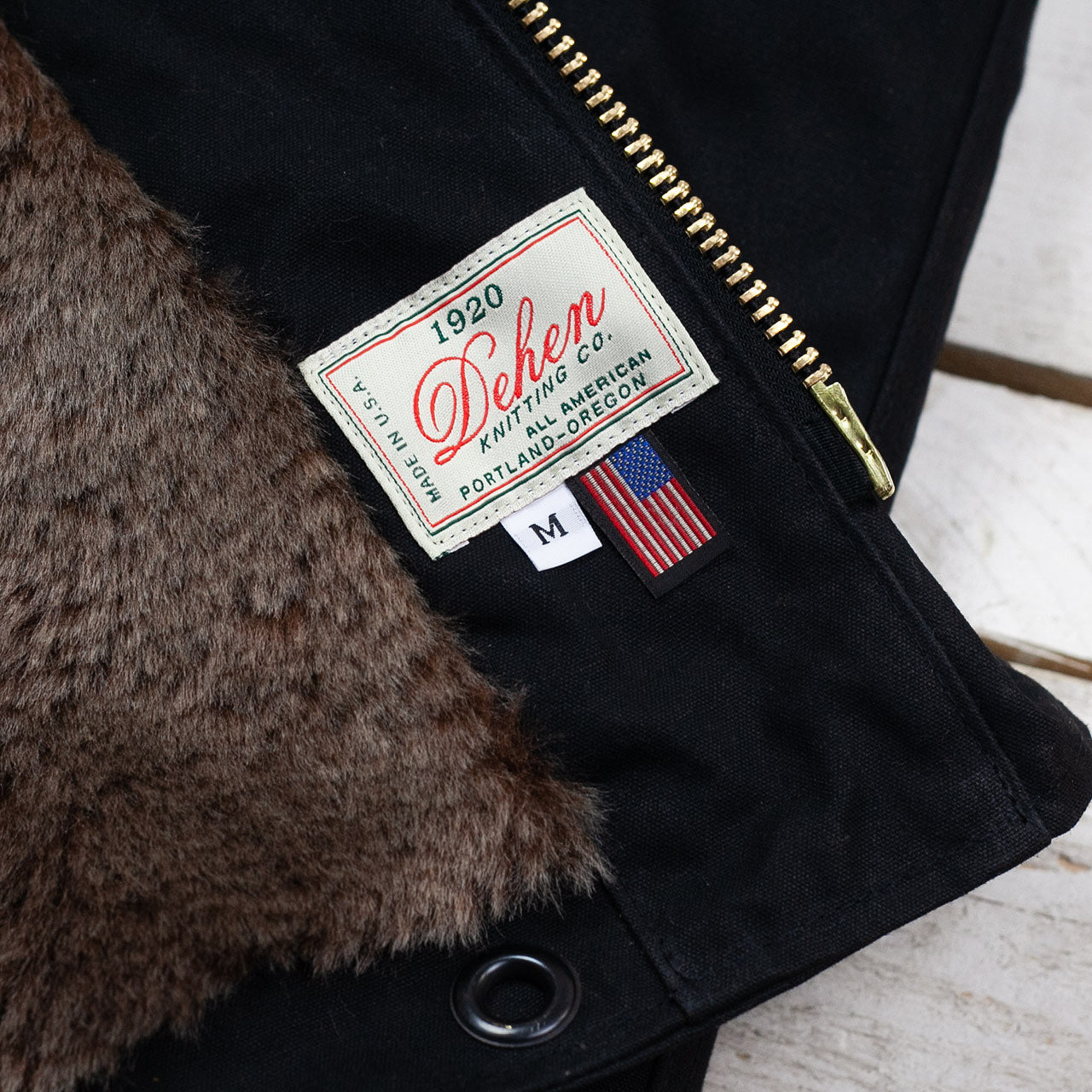 N-1 Deck Jacket Black Kodiak