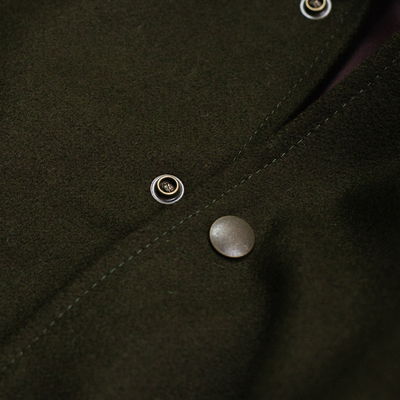 Varsity Jacke Loden / Rust