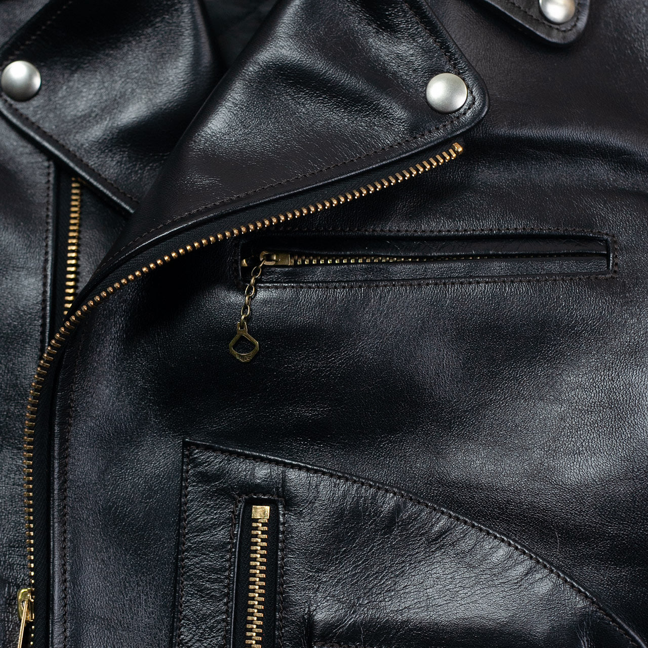 Pferdelederjacke "Innovator" Schwarz