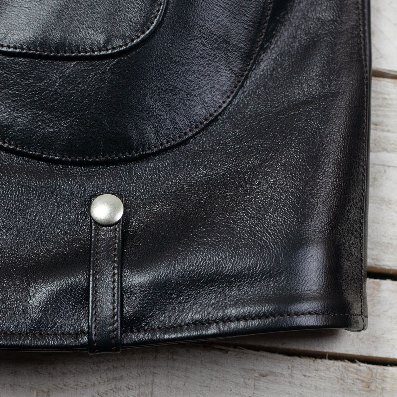 Pferdelederjacke "Innovator" Schwarz