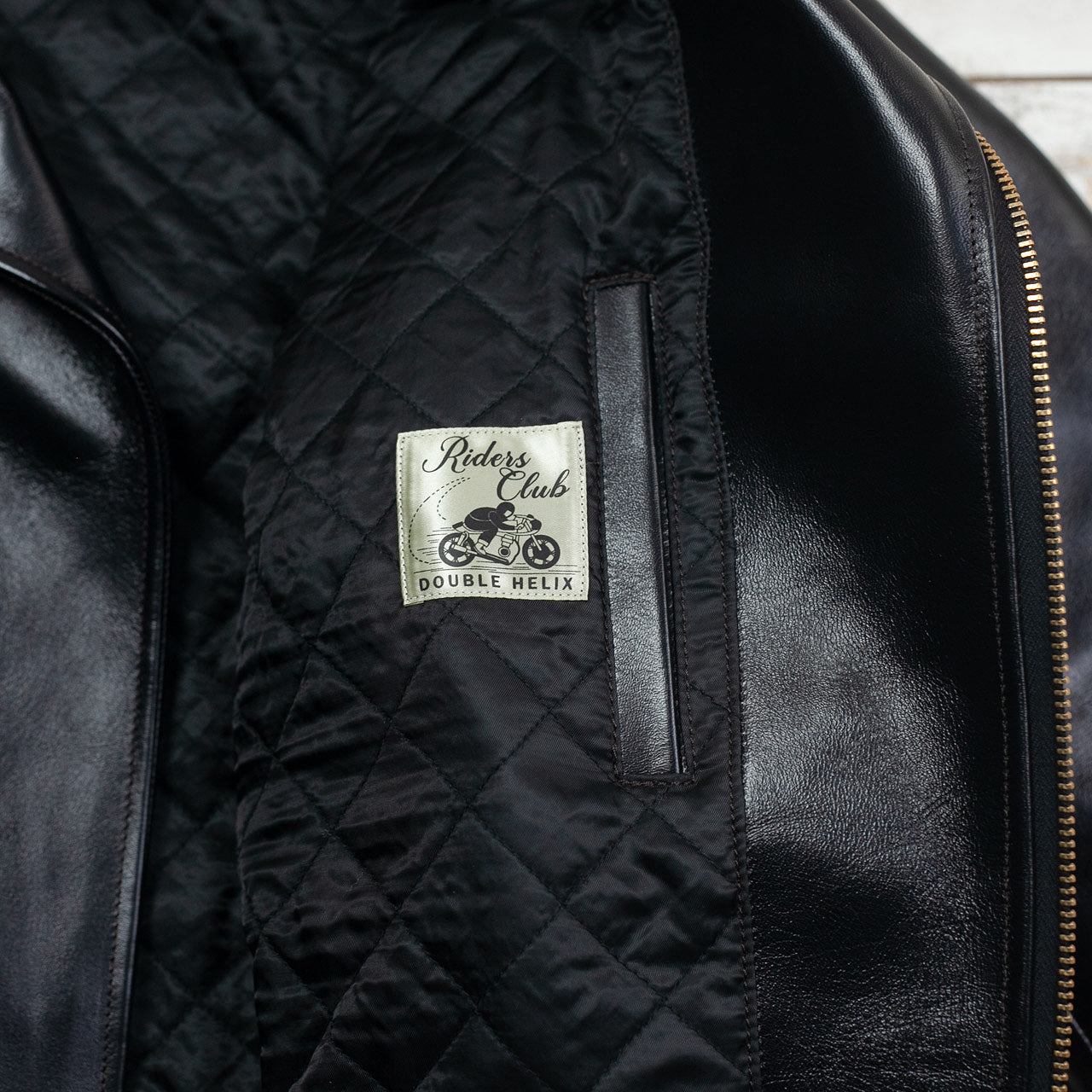 Pferdelederjacke "Innovator" Schwarz