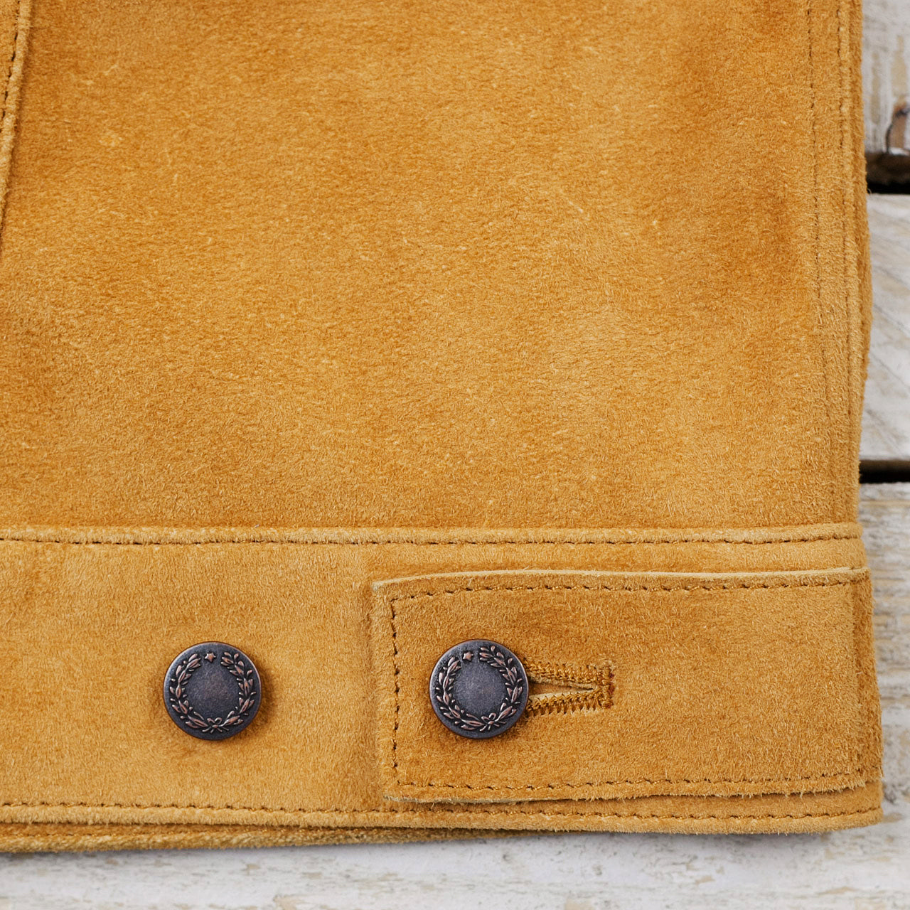 Suede Pferdelederjacke „The Boxer“ Beige