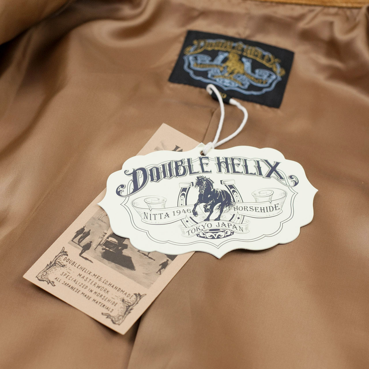 Suede Pferdelederjacke „The Boxer“ Beige