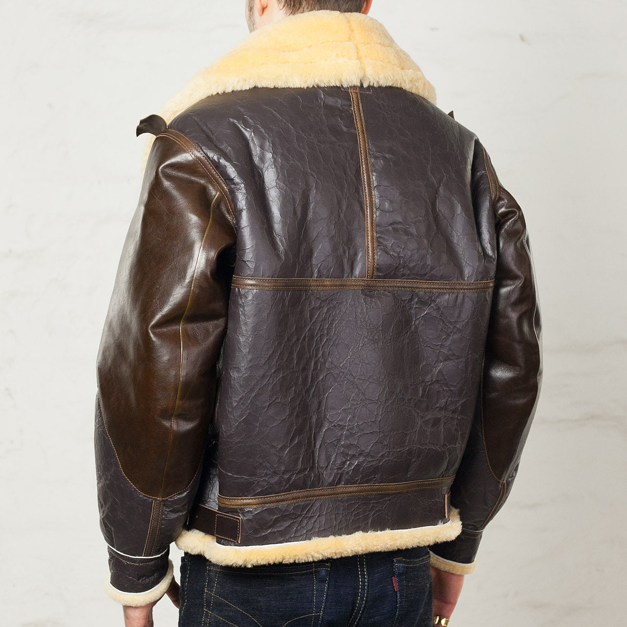 B-3 ELC Flight Jacket Seal Brown