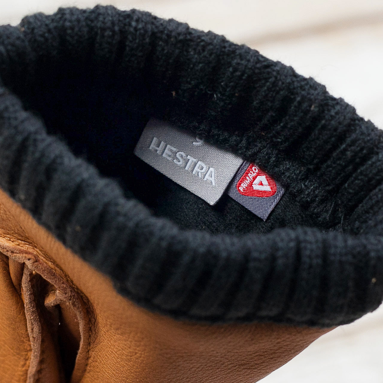 Primaloft Handschuhe Korkbraun